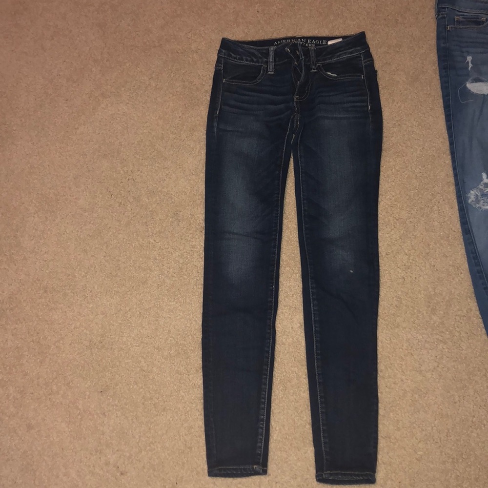 American eagle superlow jeggings size 00